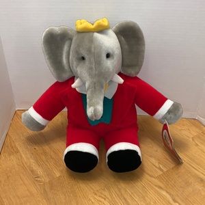 BABAR by Gund the stuffed elephant